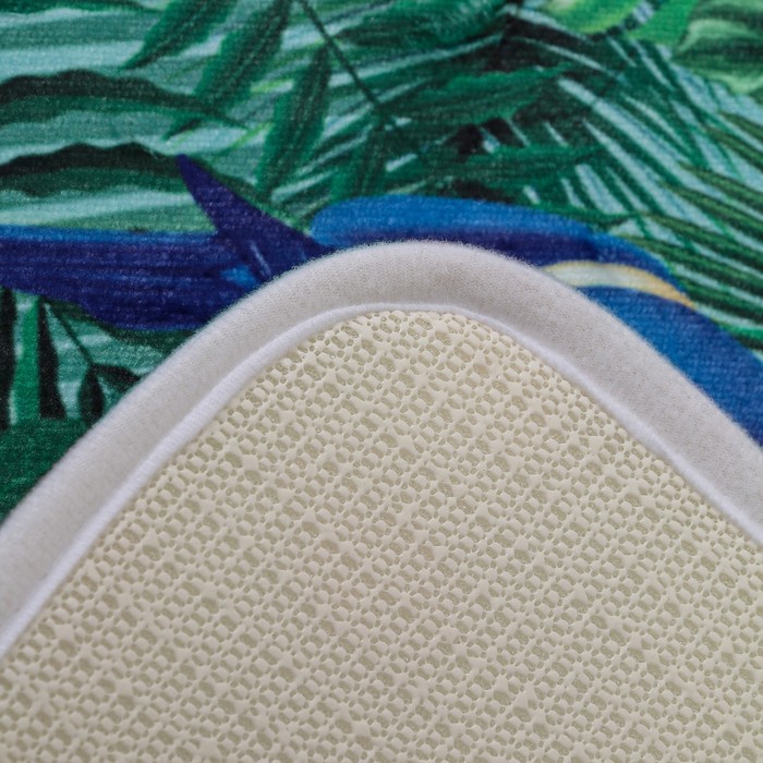 Коврик для ванной "Попугайчики"