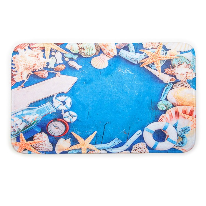 Коврик для ванной "Ракушки"