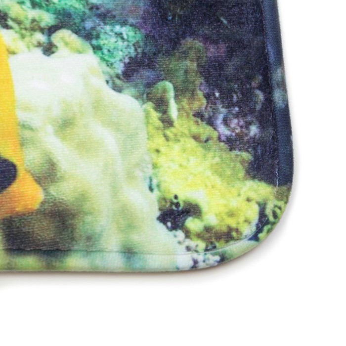 Набор ковриков для ванной и туалета 2 шт "Подводный мир"