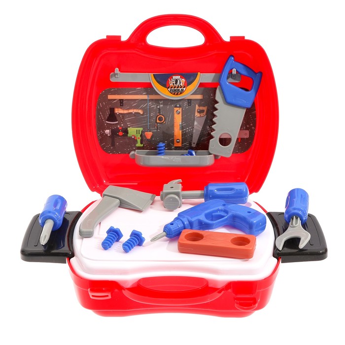 Игровой набор в чемоданчике "Дежурный слесарь", 18 предметов
