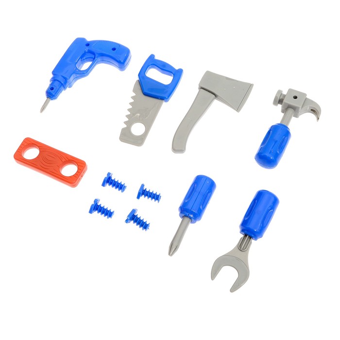 Игровой набор в чемоданчике "Дежурный слесарь", 18 предметов