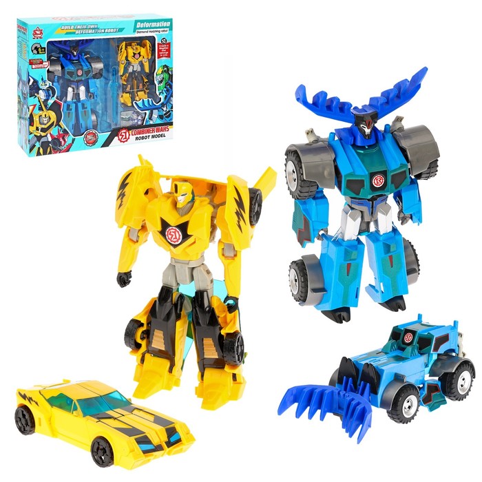 Игровой набор «Трансформеры Автоботы», 2 шт.