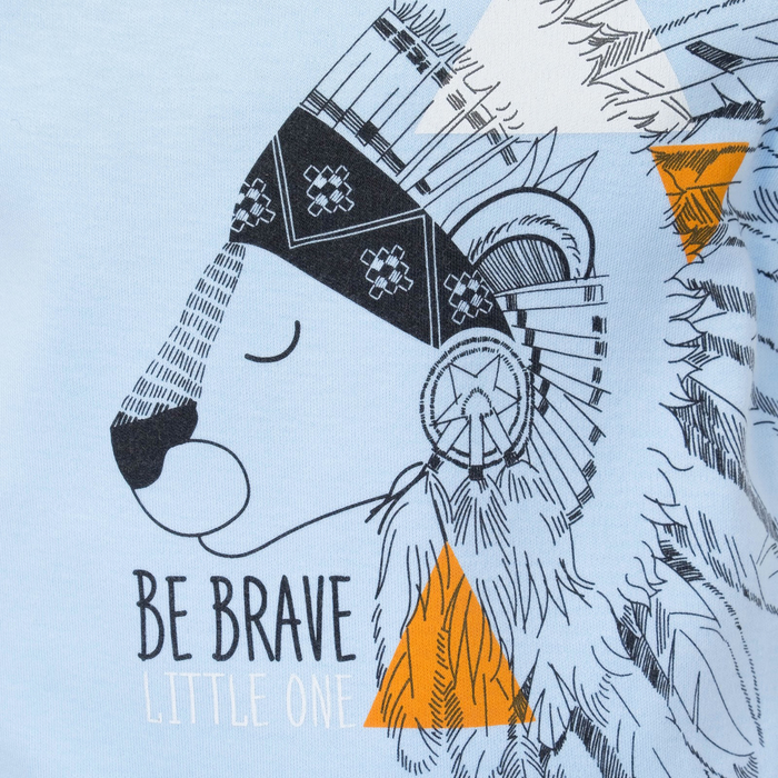 Боди детское Крошка Я "Сафари", рост 74-80см (9-12мес)