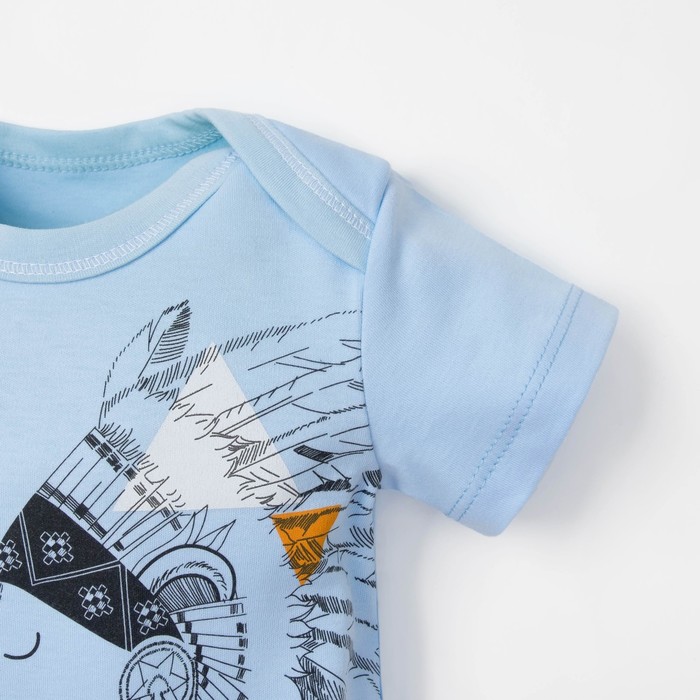 Боди детское Крошка Я "Сафари", рост 74-80см (9-12мес)