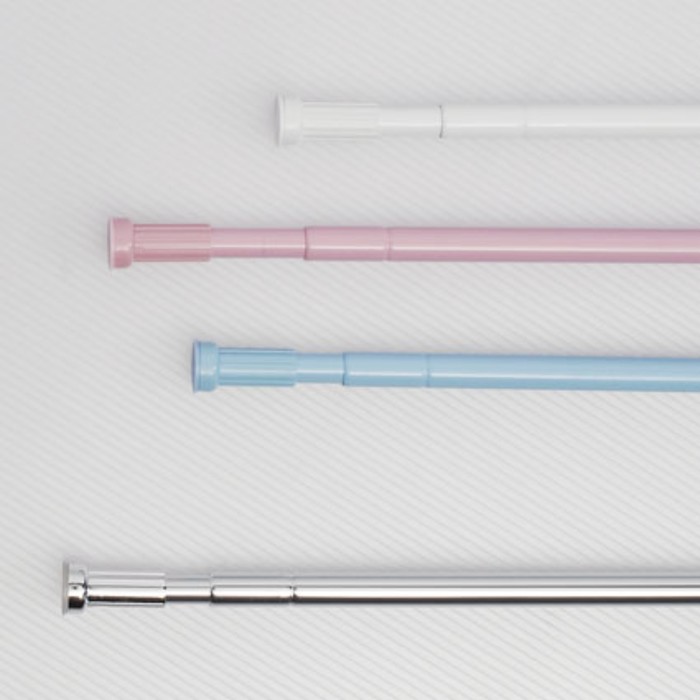 Карниз алюминий, без колец, цвет белый