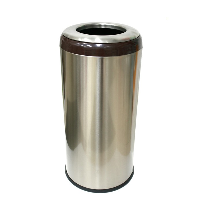 Урна LIMA, 36 л, цвет коричневый