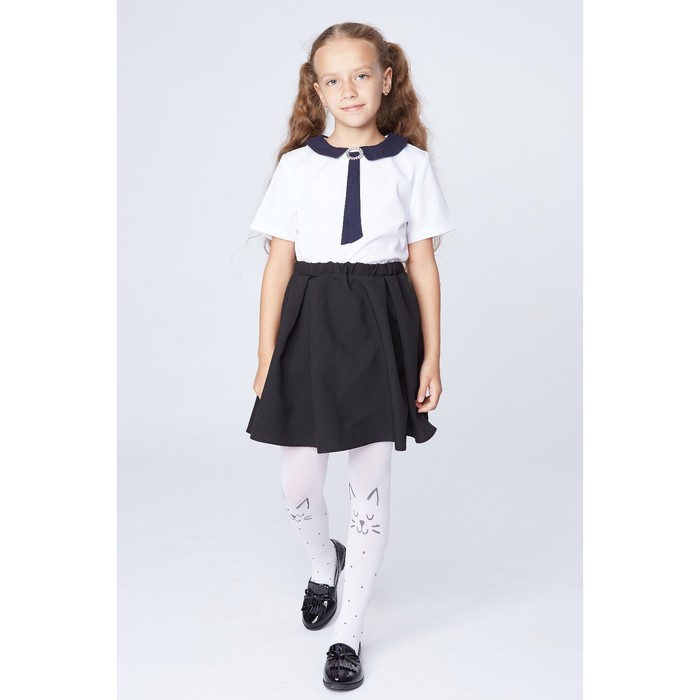 Юбка 2202Гб, р-р 30, рост 122 см, цвет чёрный