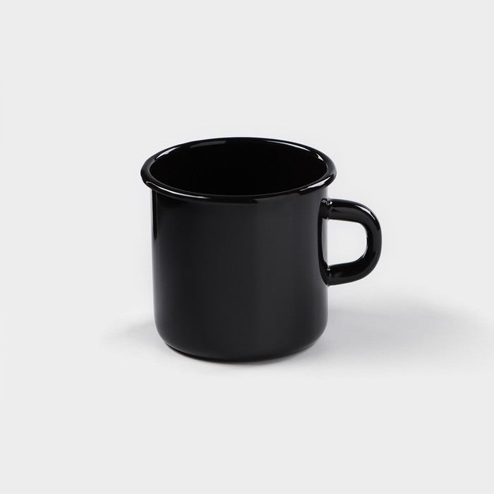Кружка 400 мл, цвет чёрный