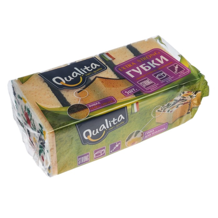 Набор кухонных губок 5 шт Extra strong