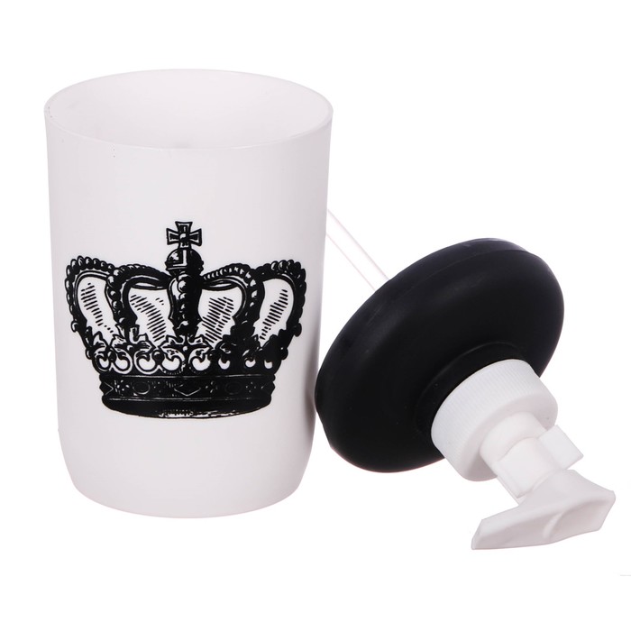 Аксессуары для ванной комнаты дозатор "Царский", пластик, 250 мл