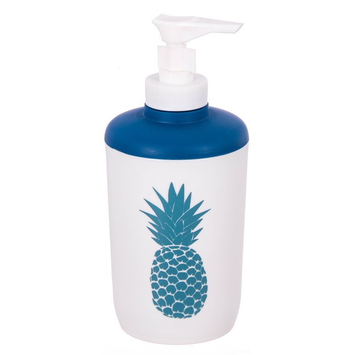 Аксессуары для ванной комнаты дозатор "Ананас", пластик, 250 мл