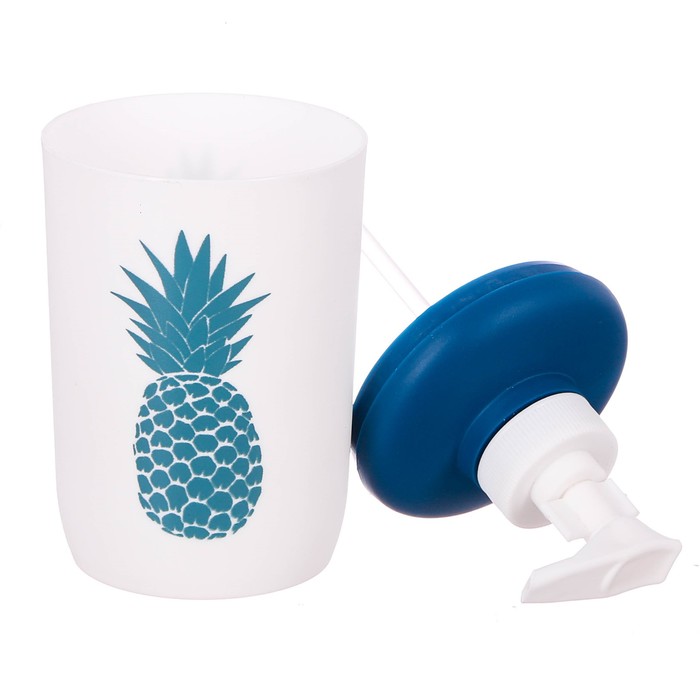 Аксессуары для ванной комнаты дозатор "Ананас", пластик, 250 мл