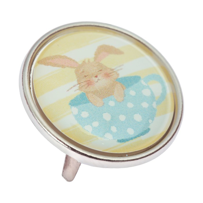 Набор брадсов для скрапбукинга с картонным декором «Светлой Пасхи!», 8 х 10 см