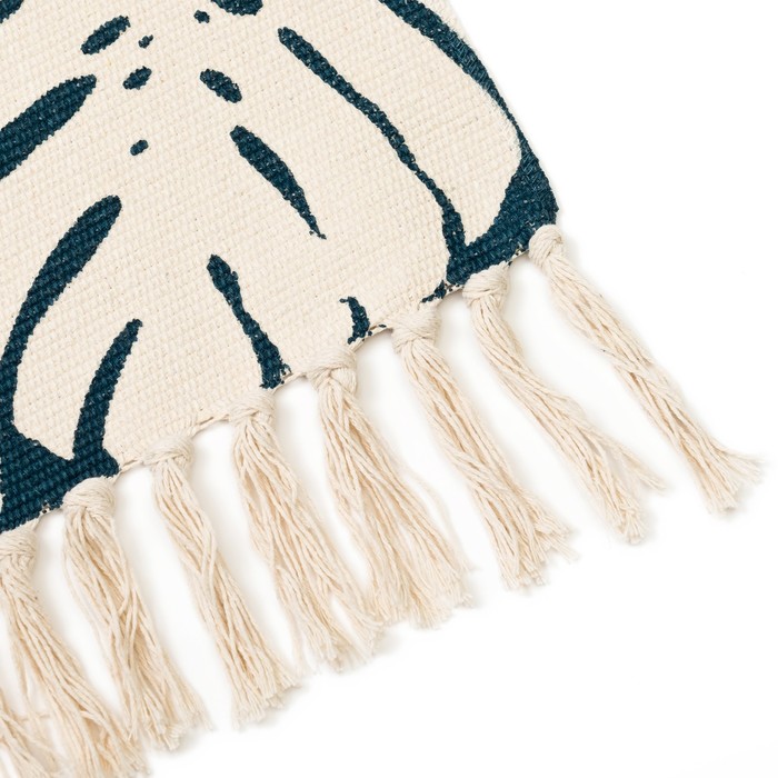 Коврик "Листья" 70х45 см, 100% хлопок