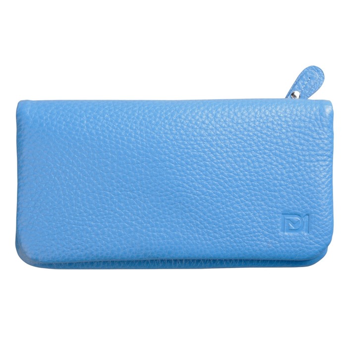 Портмоне женское, размер 18,5х9,5 см, цвет голубой DM-P031-F085