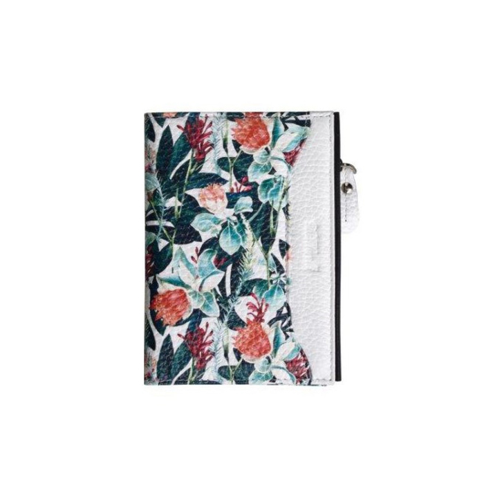 Обложка для документов, цветочный принт