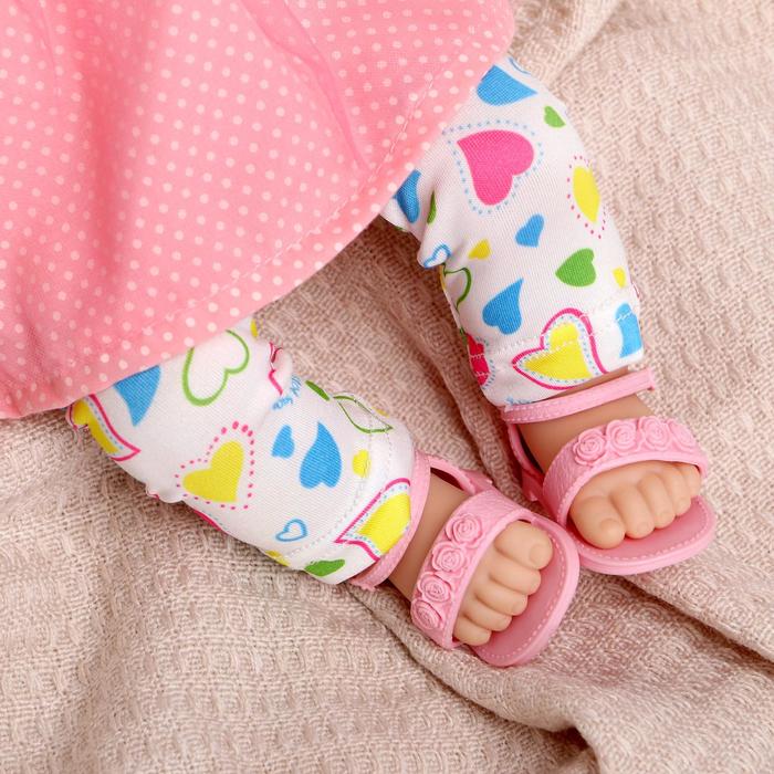 Одежда для пупсов 38 - 42 см «Лосины» №5, набор 2 пары