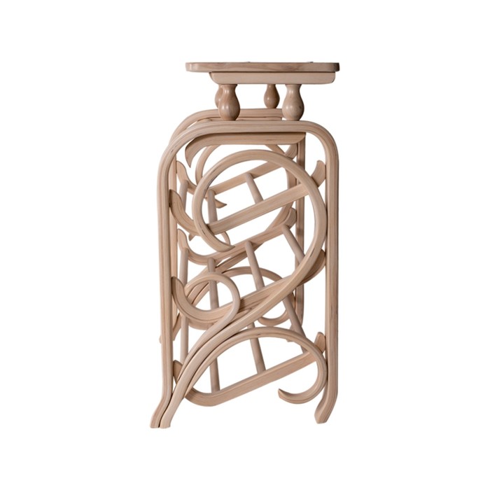 Подставка под обувь ПО1, беленый дуб