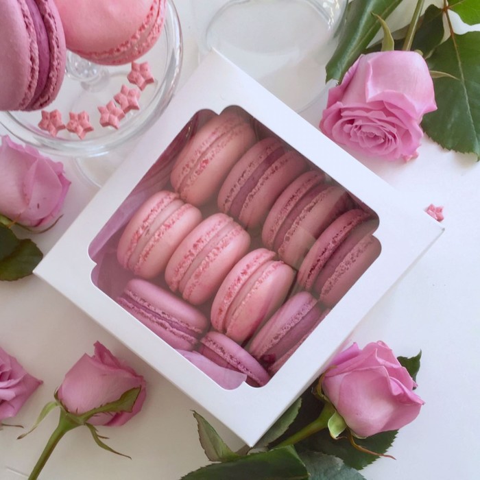 Коробка сборная, белая, 14,5 х 14,5 х 6 см