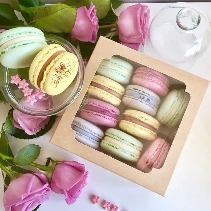 Коробка сборная, крафт, 14,5 х 14,5 х 6 см