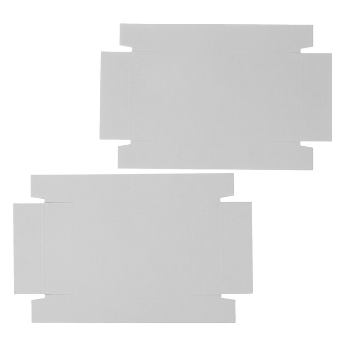 Коробка сборная, белая, 18 х 15 х 5 см