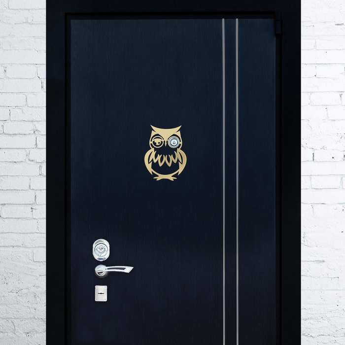 Декор на глазок "Сова", 12,8 х 17 см