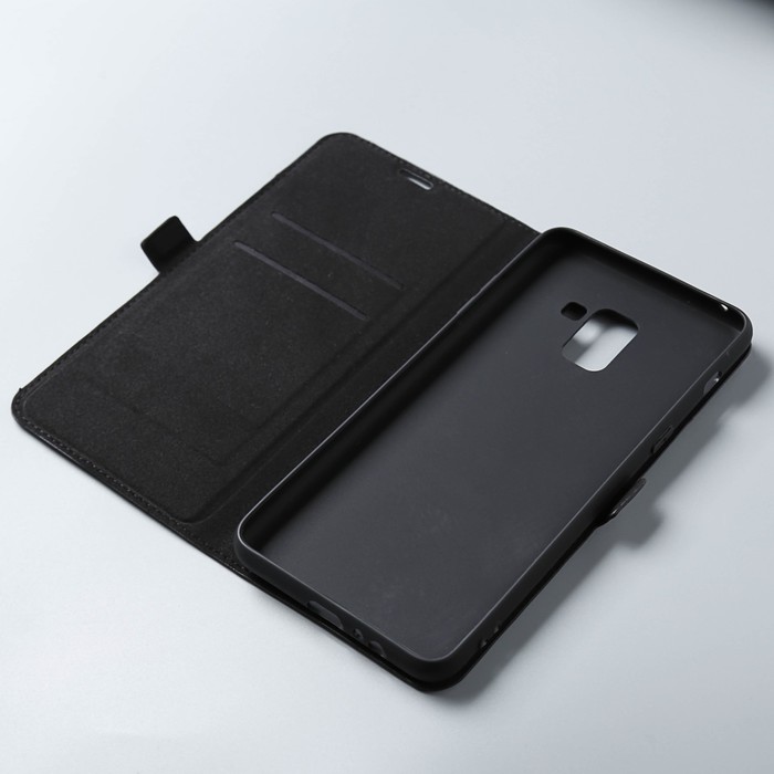 Чехол с флипом для Samsung Galaxy A8 Plus (2018) DF sFlip-25