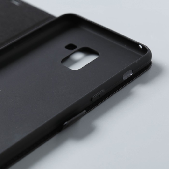 Чехол с флипом для Samsung Galaxy A8 Plus (2018) DF sFlip-25