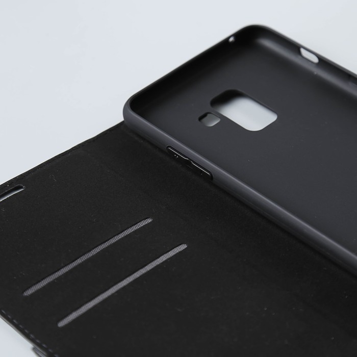 Чехол с флипом для Samsung Galaxy A8 Plus (2018) DF sFlip-25