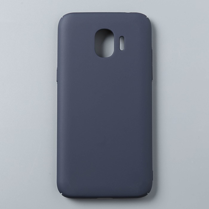 Чехол soft-touch для Samsung Galaxy J2 (2018)/J2 Pro (2018) DF sSlim-34 (midnight blue)