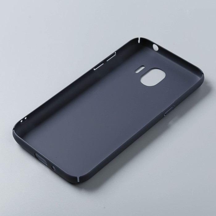 Чехол soft-touch для Samsung Galaxy J2 (2018)/J2 Pro (2018) DF sSlim-34 (midnight blue)
