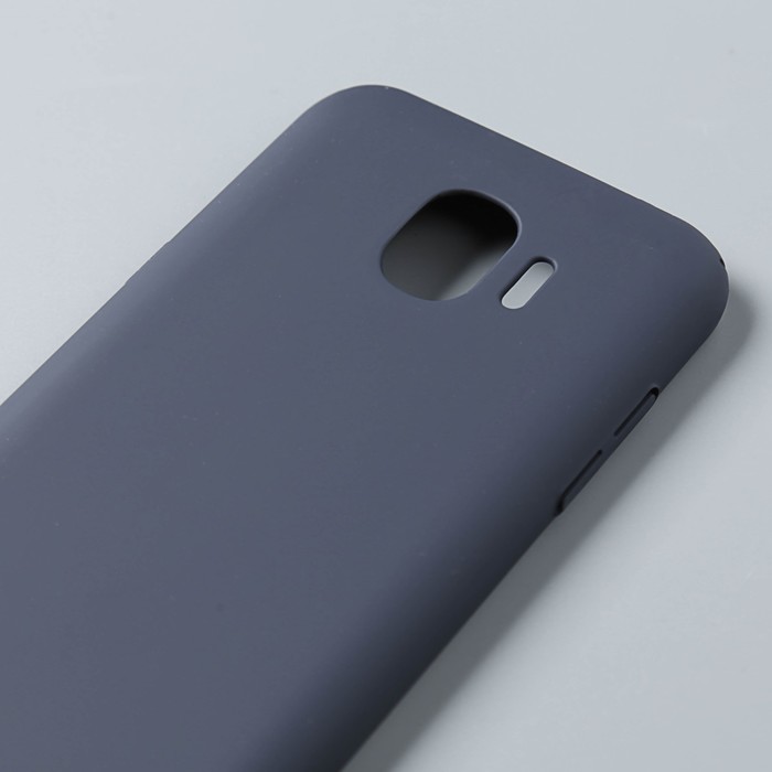 Чехол soft-touch для Samsung Galaxy J2 (2018)/J2 Pro (2018) DF sSlim-34 (midnight blue)