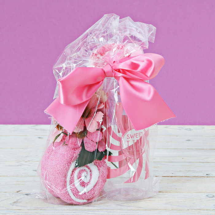 Набор "Sweet life",бутылка для воды, полотенце