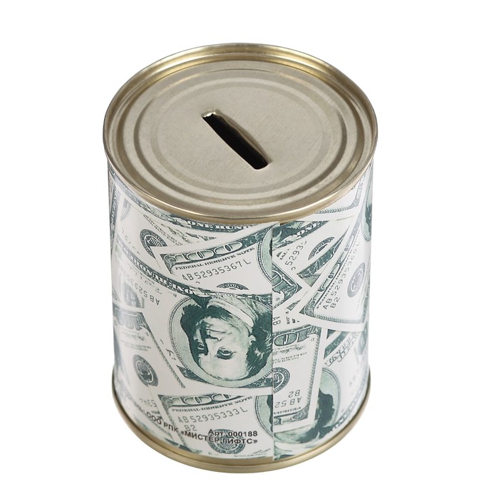 Копилка-банка металл "Денежные приметы"