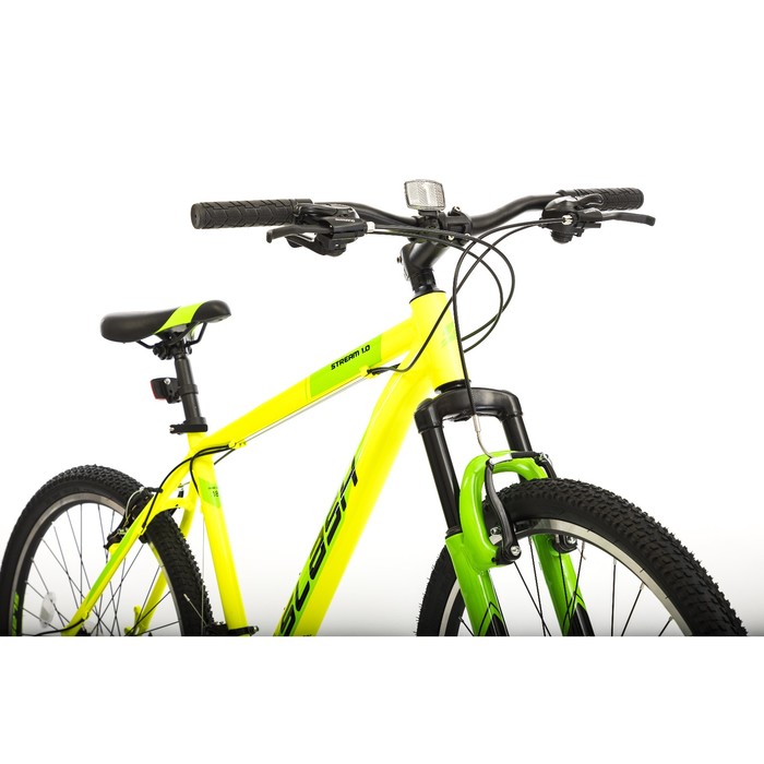 Велосипед 26" Slash STREAM 1.0 V, 2018, цвет жёлто-зеленый, размер 18"