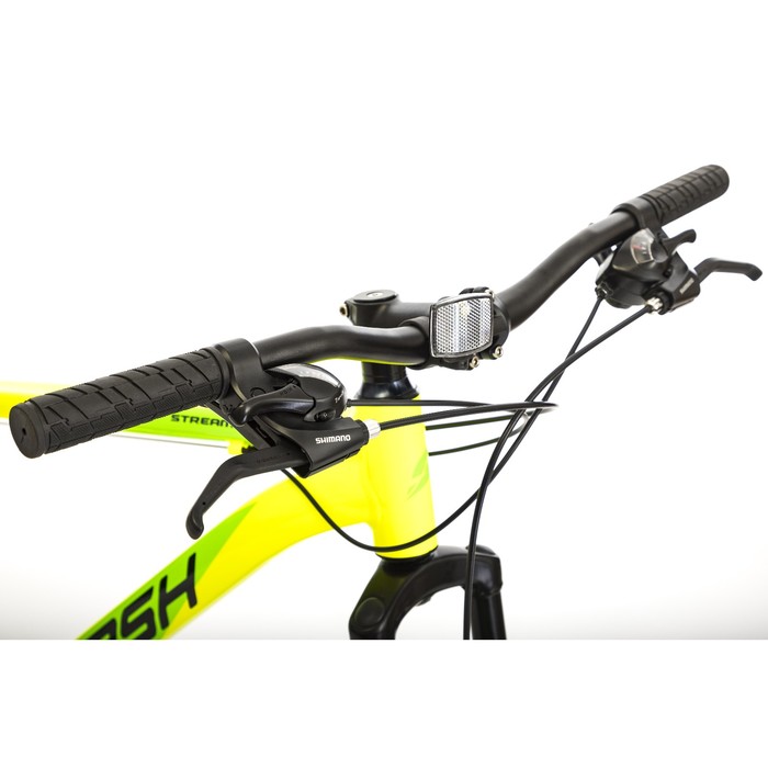 Велосипед 26" Slash STREAM 1.0 V, 2018, цвет жёлто-зеленый, размер 18"