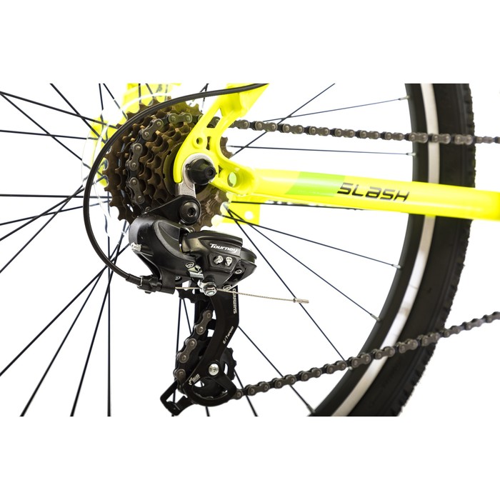 Велосипед 26" Slash STREAM 1.0 V, 2018, цвет жёлто-зеленый, размер 20"