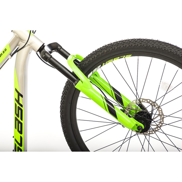 Велосипед 26" Slash STREAM 2.0 MD, 2018, цвет серо-зеленый, размер 18"