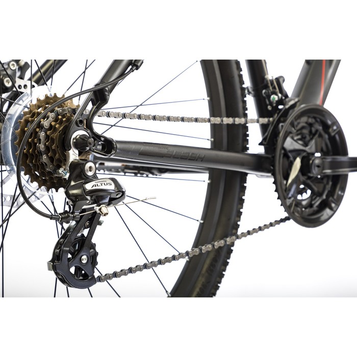 Велосипед 29" Slash STREAM 2.0 29 MD, 2018, цвет черно-красный, размер 18"