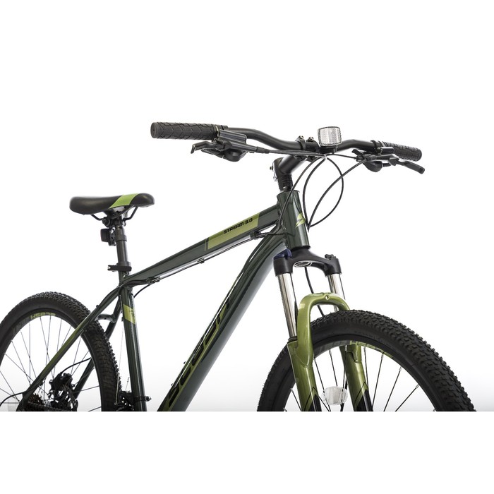 Велосипед 26" Slash STREAM 3.0 HD, 2018, цвет темно-зеленый, размер 16"