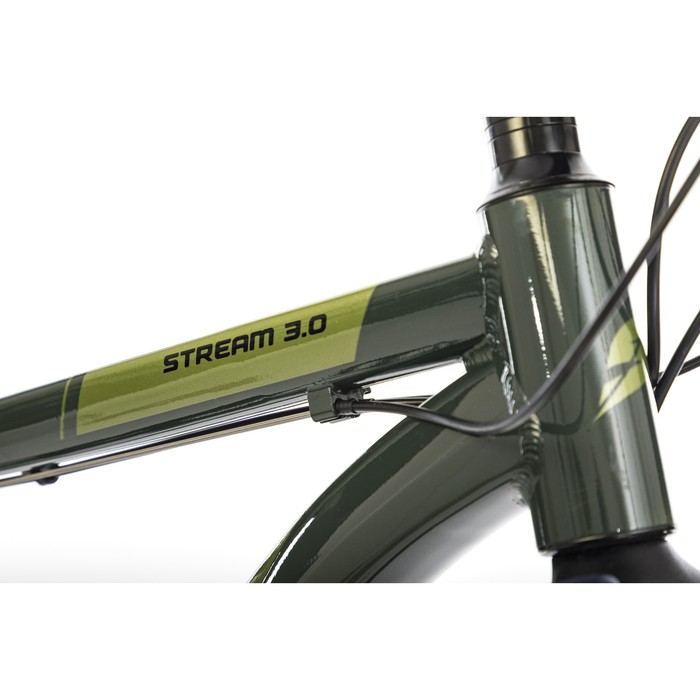 Велосипед 26" Slash STREAM 3.0 HD, 2018, цвет темно-зеленый, размер 16"