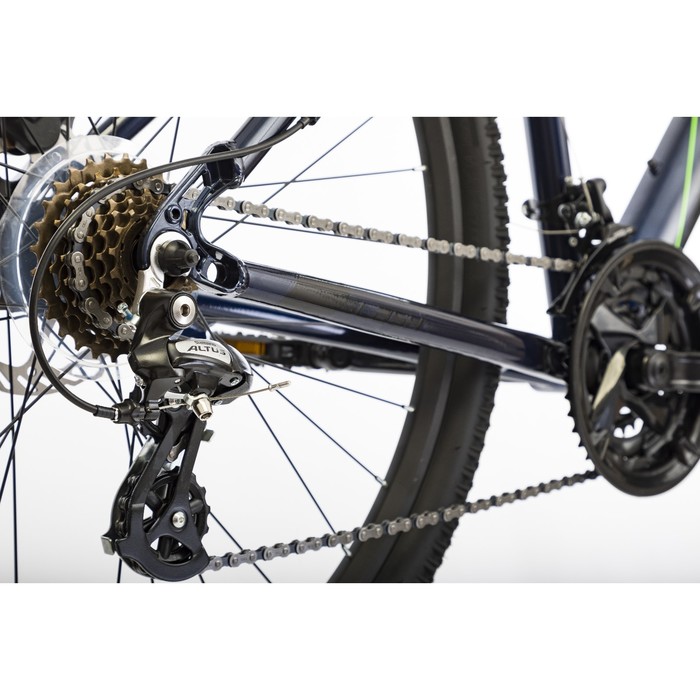 Велосипед 27,5" Slash STREAM 3.0 27.5 HD, 2018, цвет темно-синий, размер 18"