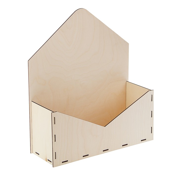 Кашпо флористическое "Конверт", №5, неокрашенный, 34 х 12 х 39 см