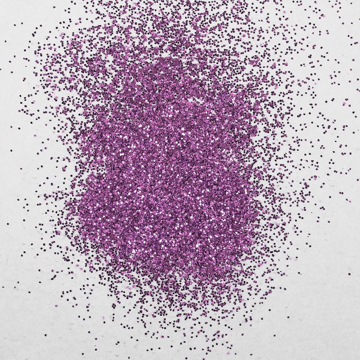 Наполнитель для шара, глиттер, блёстки, 0,4 мм, 500 г, цвет лавандовый