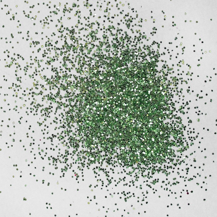 Наполнитель для шара, глиттер, блёстки, 0,4 мм, 500 г, цвет оливковый