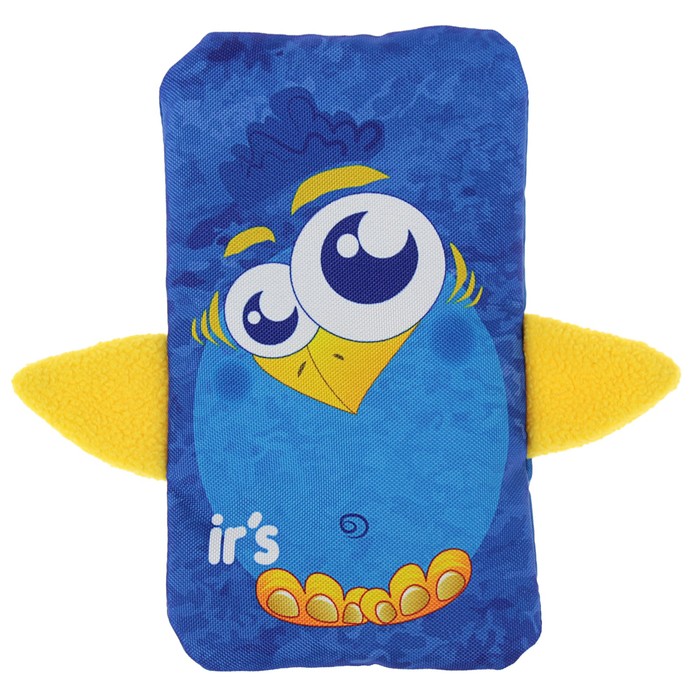 Пенал мягкий 1 отделение плоский 110 х 200 мм Ir's "Пингвин", синий