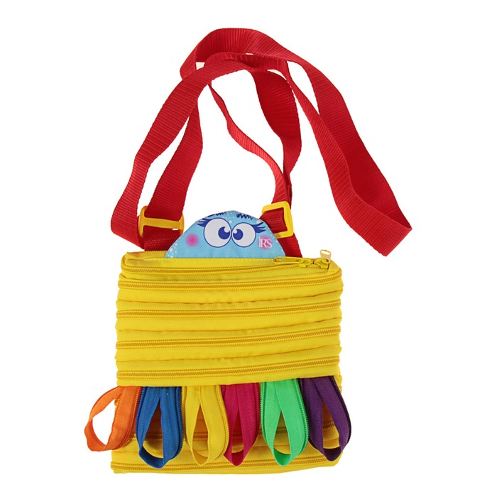 Сумочка детская 18 х 20 х 3 см Ir's "Монстра", жёлтый