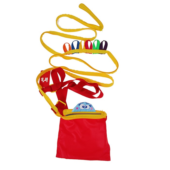 Сумочка детская 18 х 20 х 3 см Ir's "Монстра", жёлтый