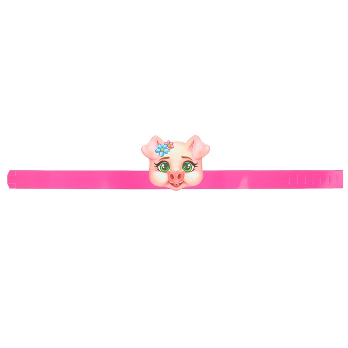 Маска на ободке "С Новым годом", 64 х 10.5 см