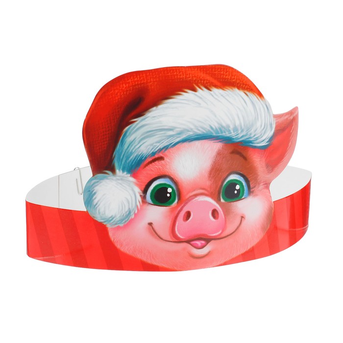 Маска на ободке "Новогодняя", 64 х 10.5 см